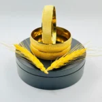 Altın Kaplama Simli Bilezik 1.50 cm 22 Ayar Bilezik 012
